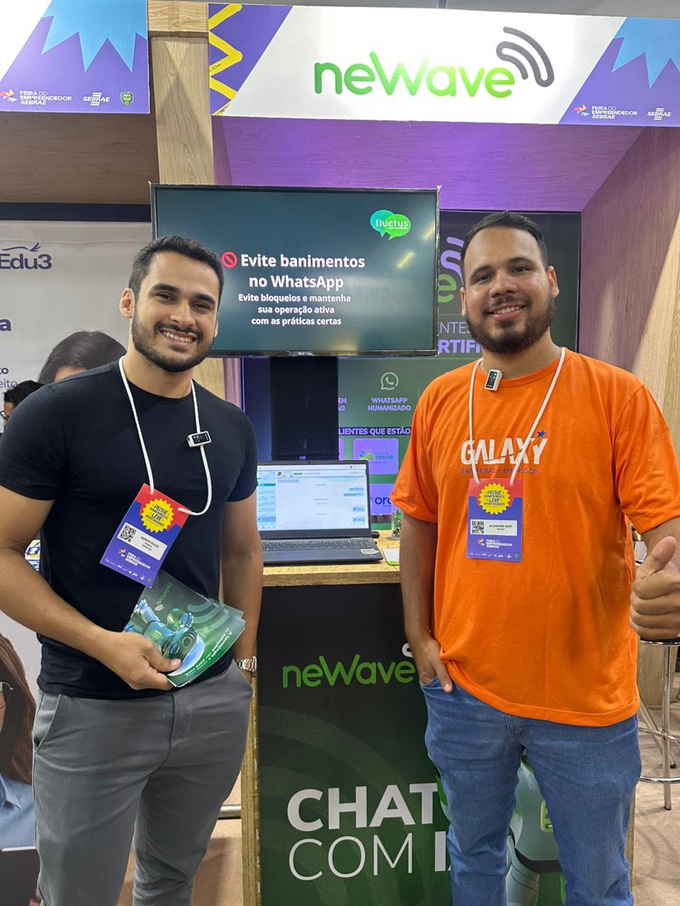 Hadson Souza representante da NeWave da destaca ferramenta Focus na Feira do Empreendedor 2026