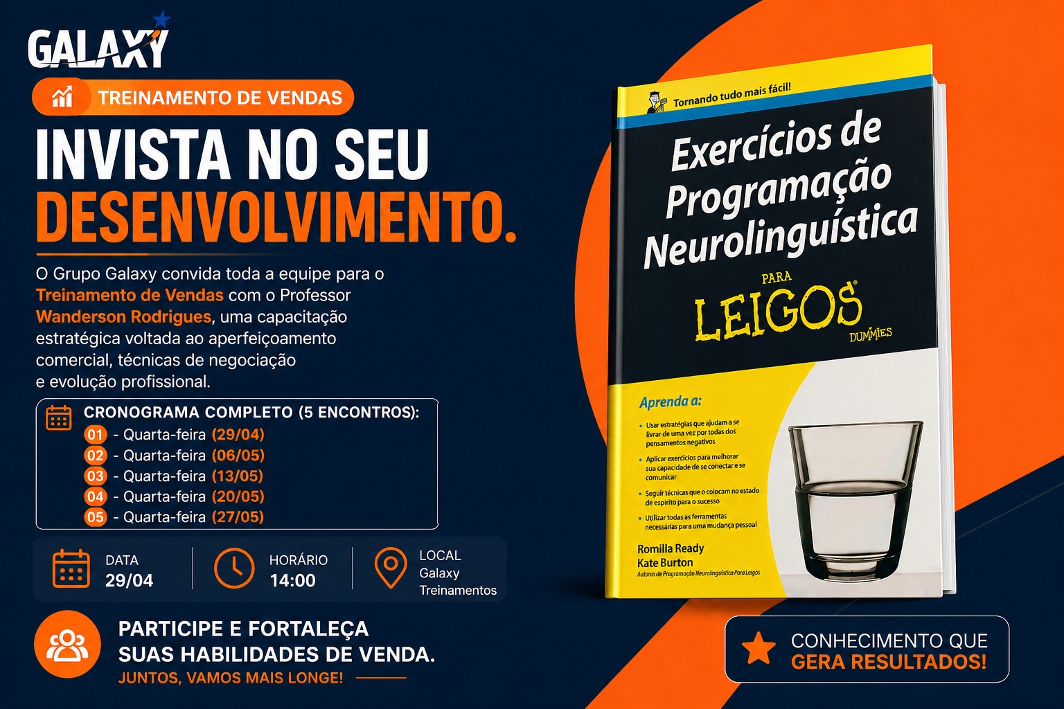 Instituto Galaxy realiza treinamento de vendas e reforça qualificação da equipe em Teresina