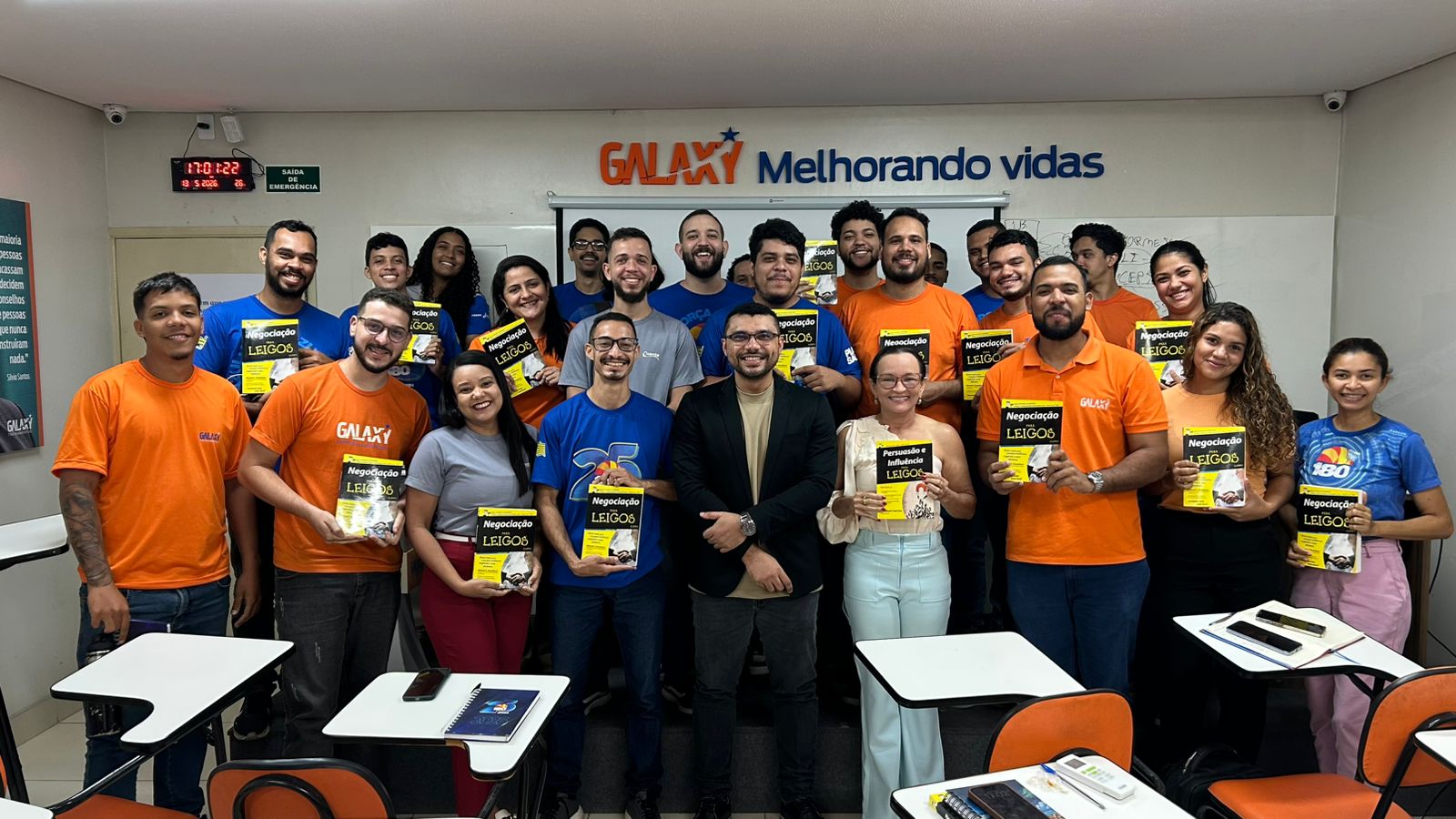 Galaxy Treinamentos realiza terceira aula de capacitação da equipe com foco em inteligência emocial