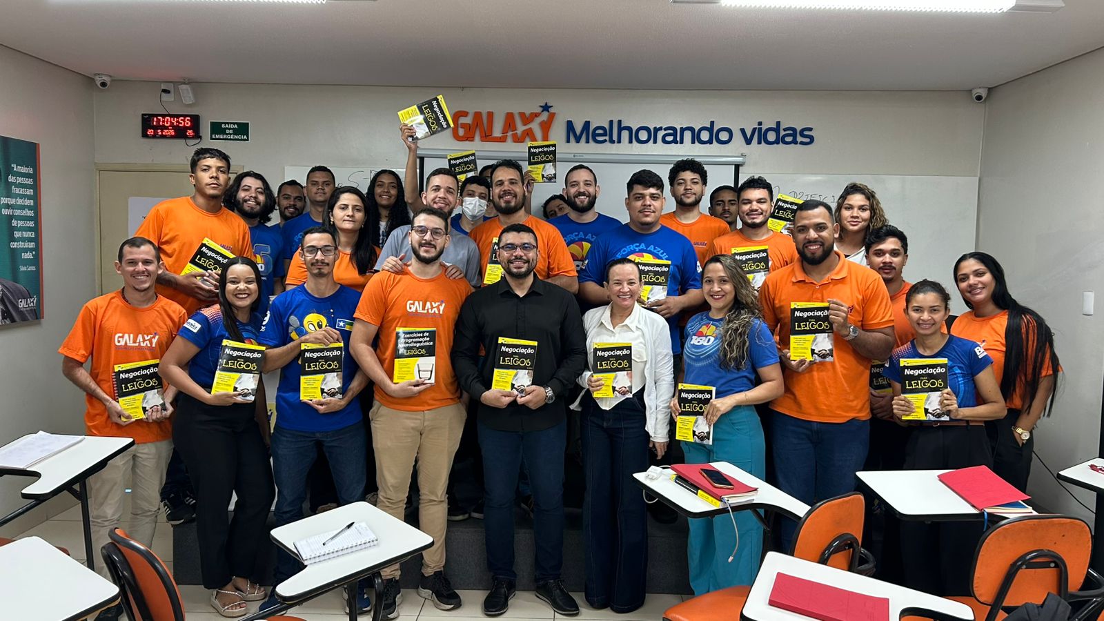 Instituto Galaxy realiza quarto encontro do Treinamento de Vendas com foco no equilíbrio emocional e técnicas de negociação